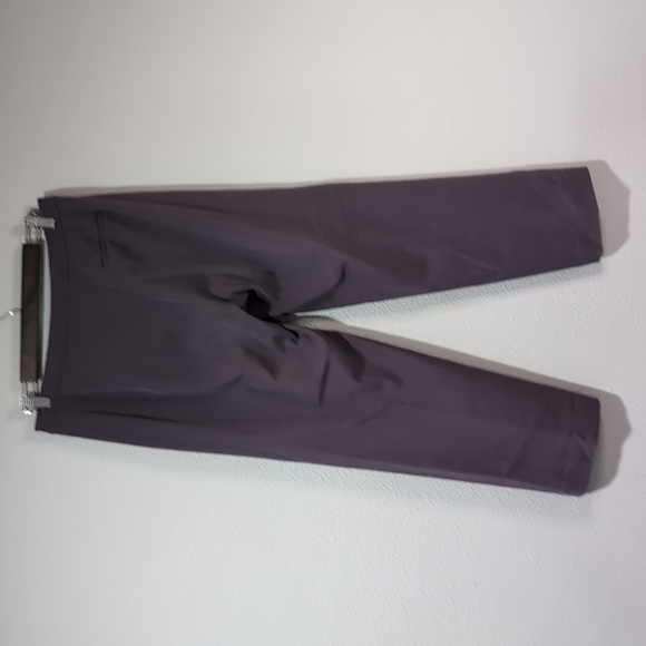 Eileen Fisher Women's Violet Blend‎ Mid Rise Straight Leg Dress Pants S - Picture 2 of 3